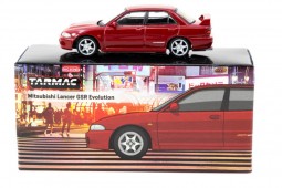 MITSUBISHI Lancer GSR Evolution Red - Tarmac Works Scale 1:64 (T64G-048-RE)