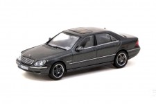 MERCEDES-Benz S65 AMG Grey Metallic - Tarmac Works Escala 1:64 (T64G-072-GY)