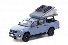 TOYOTA Hilux Camping Tent Grey - Tarmac Works Escala 1:64 (T64R-041-CAMP)
