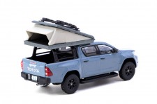 TOYOTA Hilux Camping Tent Grey - Tarmac Works Escala 1:64 (T64R-041-CAMP)