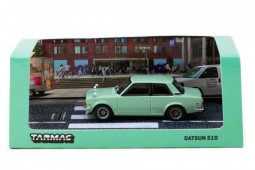 DATSUN 510 Light Green - Tarmac Works Escala 1:64 (T64R-052-GR)