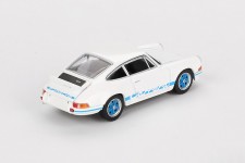 PORSCHE 911 Carrera RS 2.7 White - MiniGT Scale 1:64 (MGT00715L)