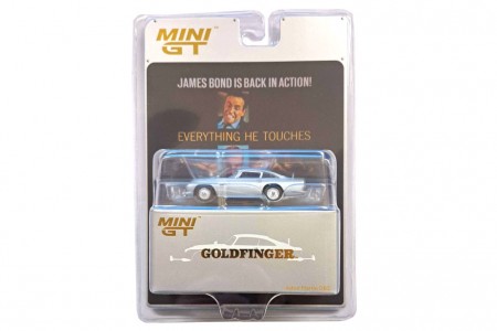 ASTON MARTIN DB5 Goldfinger English Version 1965 Blister - MiniGT Escala 1:64 (MGT00900-007E)