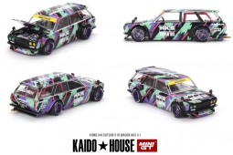 DATSUN Kaido 510 Wagon HKS V1 1969 - Kaido House Escala 1:64 (KHMG144)