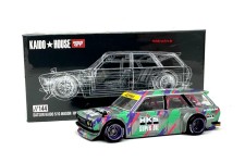 DATSUN Kaido 510 Wagon HKS V1 1969 - Kaido House Escala 1:64 (KHMG144)