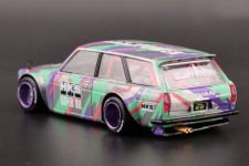 DATSUN Kaido 510 Wagon HKS V1 1969 - Kaido House Escala 1:64 (KHMG144)