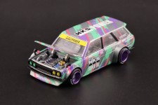 DATSUN Kaido 510 Wagon HKS V1 1969 - Kaido House Escala 1:64 (KHMG144)