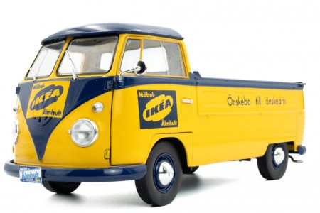 VOLKSWAGEN T1 Pick Up (Ikea) 1950 Yellow - Solido Scale 1:18 (S1806709)