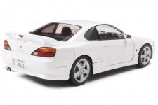 NISSAN Silvia S15 Spec-R Aero 1999 White - Solido Escala 1:18 (S1812201)