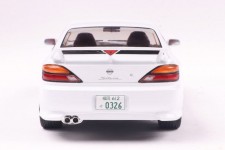 NISSAN Silvia S15 Spec-R Aero 1999 White - Solido Escala 1:18 (S1812201)