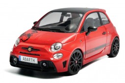 FIAT F595 Abarth 2022 Maranello Red - Solido Escala 1:18 (S1811305)