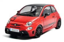 FIAT F595 Abarth 2022 Maranello Red - Solido Escala 1:18 (S1811305)