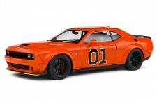 DODGE Challenger R/T Scat Pack Widebody 2023 Orange - Solido Scale 1:18 (S1805713)