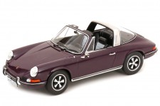 PORSCHE 911 E Targa 1971 Violet - Norev Escala 1:18 (187644)