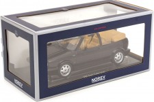 VOLKSWAGEN Golf I Cabriolet 1992 Black - Norev Escala 1:18 (188568)
