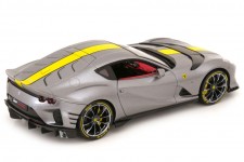 FERRARI 812 Competizione 2021 Grey Metallic - Bburago Scale 1:18 (01647)