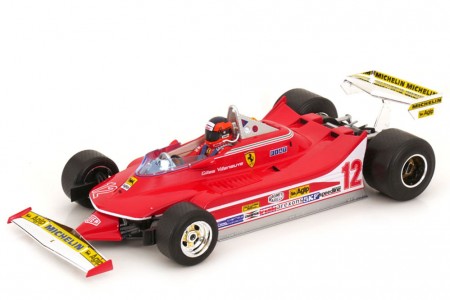 FERRARI 312T4 Ganador GP South Africa 1979 G. Villeneuve - Bburago Escala 1:18 (16814)