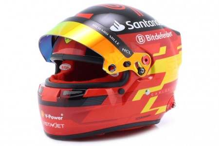 BELL HELMET Carlos Sainz Ferrari 2024 - Bell Scale 1:2 (4100305)