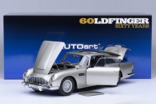 ASTON MARTIN DB5 1964 007 James Bond Goldfinger - AutoArt Scale 1:18 (70296)