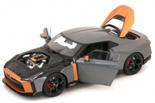 NISSAN GT-R50 By Italdesign Goodwood Version 2021 Liquid Kinetic Grey - AutoArt Scale 1:18 (77510)