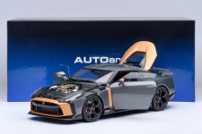 NISSAN GT-R50 By Italdesign Goodwood Version 2021 Liquid Kinetic Grey - AutoArt Scale 1:18 (77510)