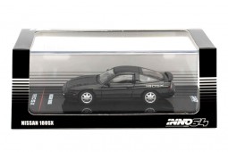 NISSAN 180SX Black - Inno Models Escala 1:64 (IN64-L180SX-BLA)