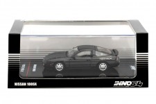 NISSAN 180SX Black - Inno Models Escala 1:64 (IN64-L180SX-BLA)