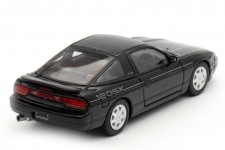 NISSAN 180SX Black - Inno Models Escala 1:64 (IN64-L180SX-BLA)