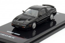 NISSAN 180SX Black - Inno Models Scale 1:64 (IN64-L180SX-BLA)