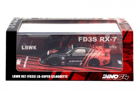 MAZDA LBWK RX7 (FD3S) LB Super Silhouette - Inno Models Scale 1:64 (IN64-LBWK-RX7-05)