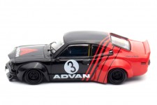 MAZDA LBWK RX3 Savanna Advan Livery - Inno Models Escala 1:64 (IN64-LBWKRX3-02)