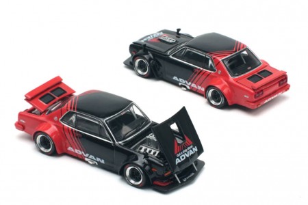 NISSAN Skyline GT-R V8 Drift Hakosuka Advan - POP Race Escala 1:64 (PR640081)