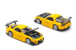 MAZDA RX-7 (FD3S) Re-Amemiya Widebody Yellow - POP Race Escala 1:64 (PR640116)