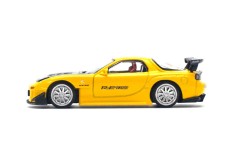 MAZDA RX-7 (FD3S) Re-Amemiya Widebody Yellow - POP Race Scale 1:64 (PR640116)