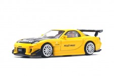MAZDA RX-7 (FD3S) Re-Amemiya Widebody Yellow - POP Race Scale 1:64 (PR640116)