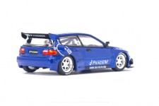 HONDA Pandem CIvic EG6 Blue - POP Race Scale 1:64 (PR640127)
