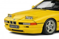 BMW 850 (E31) CSI 1990 Dakar Yellow - Solido Escala 1:18 (S1807005)