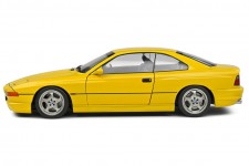 BMW 850 (E31) CSI 1990 Dakar Yellow - Solido Escala 1:18 (S1807005)