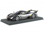 PAGANI Huayra R 2021 Metallic Grey - Con Vitrina - BBR Escala 1:18 (P18218B-V)