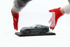 FERRARI F12 TDF 2016 Matt Green One-Off Tailor Made - Con Vitrina - BBR Escala 1:18 (BBR182105ST-25-V)