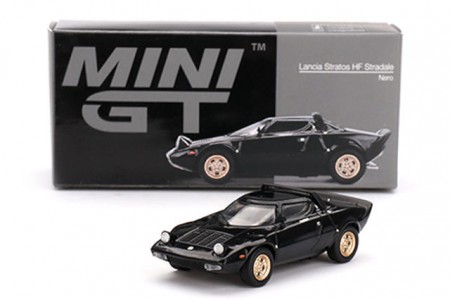 LANCIA Stratos HF Stradale 1973 Black - MiniGT Escala 1:64 (MGT00846L)