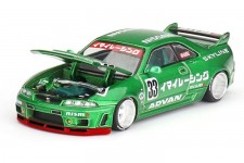 NISSAN Skyline GT-R (R33) Imai Racing V1 1995 - Kaido House Escala 1:64 (KHMG150)