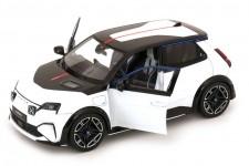 ALPINE A290 GTS 2025 White / Black - Norev Scale 1:18 (185452)