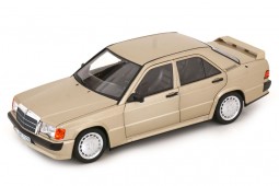 MERCEDES-Benz 190E 2.3 16V 1984 Smoke Silver Metallic - Norev Escala 1:18 (183831)