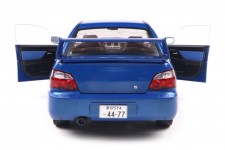 SUBARU Impreza WRX STi 2003 Sonic Blue - Solido Escala 1:18 (S1812301)