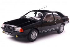 RENAULT Fuego Turbo 1980 Black - Solido Escala 1:18 (S1806406)