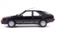 RENAULT Fuego Turbo 1980 Black - Solido Escala 1:18 (S1806406)