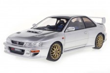 SUBARU Impreza 22B 1998 Silver - Solido Escala 1:18 (S1807408)
