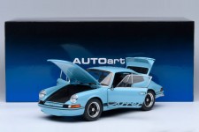 PORSCHE 911 Carrera RS 2.7 Blue - AutoArt Scale 1:18 (78032)