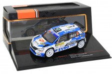 SKODA Fabia Rally2 Evo Winner Rally Braum Czech 2021 Kopecky / Hlousek - Ixo Scale 1:43 (RAM935)